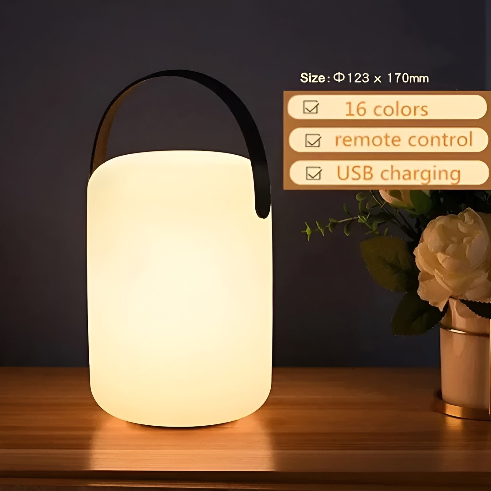 Maliben | Luminaglow Luxe Led Lighting – Portable And Waterproof With 16 Colors