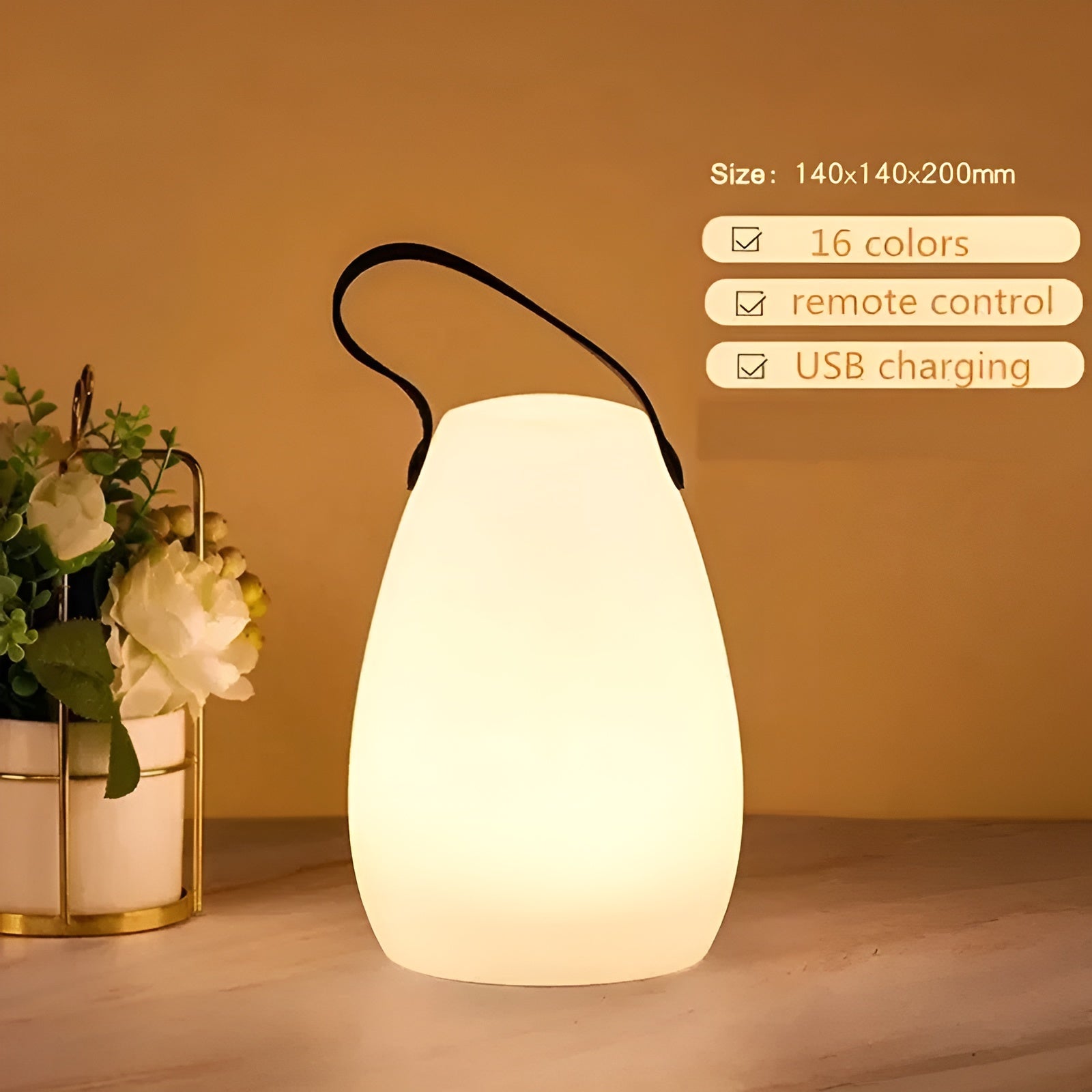 Maliben | Luminaglow Luxe Led Lighting – Portable And Waterproof With 16 Colors