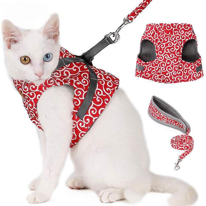 Maliben | Escape-Proof Adjustable Cat Walking Harness