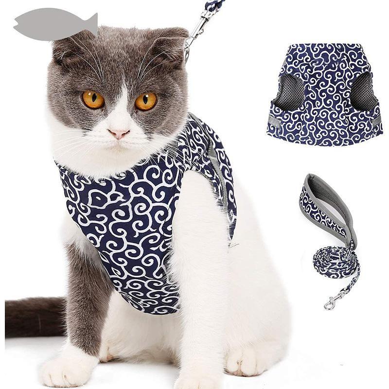 Maliben | Escape-Proof Adjustable Cat Walking Harness