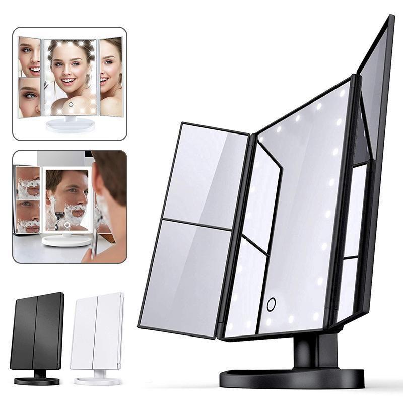 Maliben | Lighted Makeup Vanity Mirror, 24led