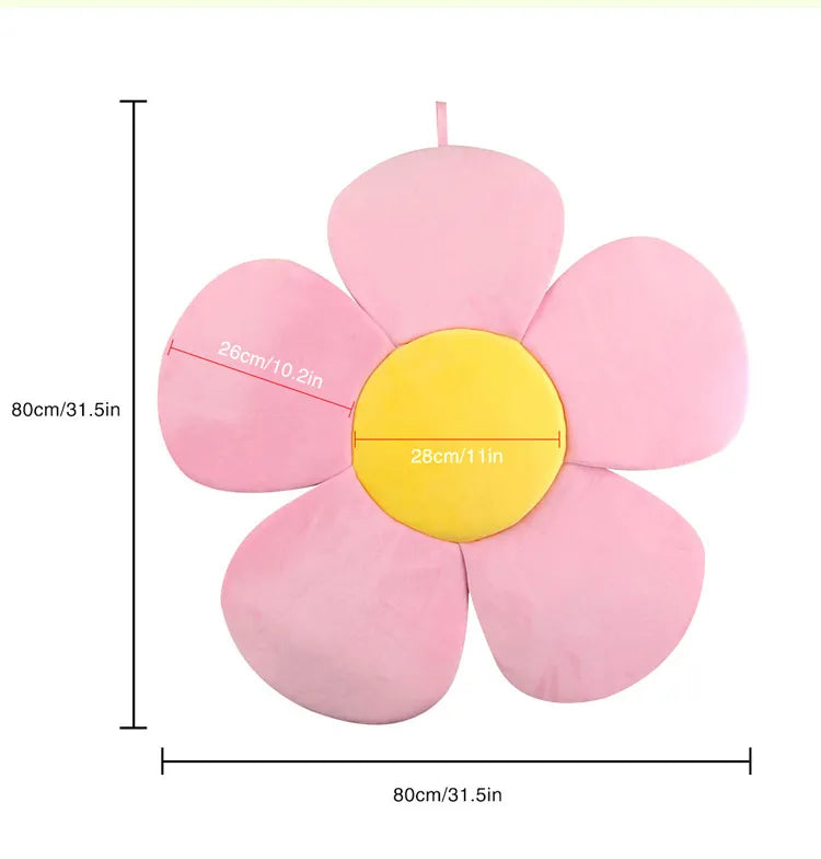 Maliben | Flower-Shaped Baby Bath Cushion For Sink & Basin