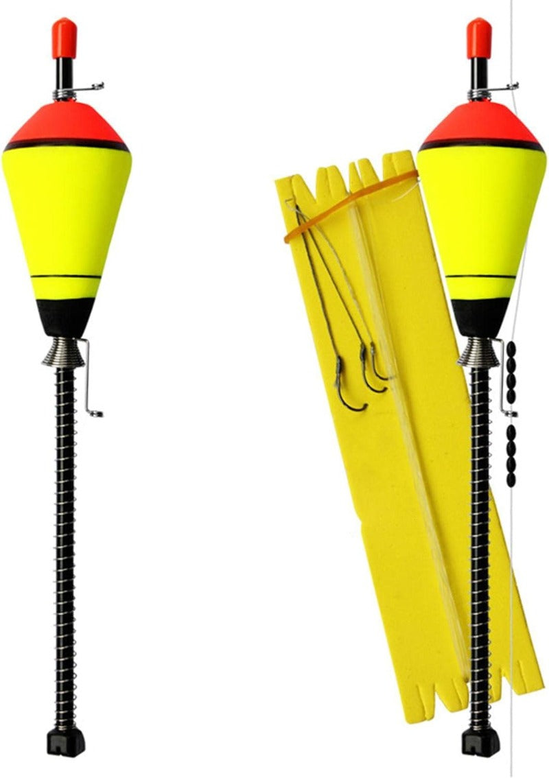 Maliben | High-Sensitivity Automatic Fishing Float With Durable High-Carbon Rod
