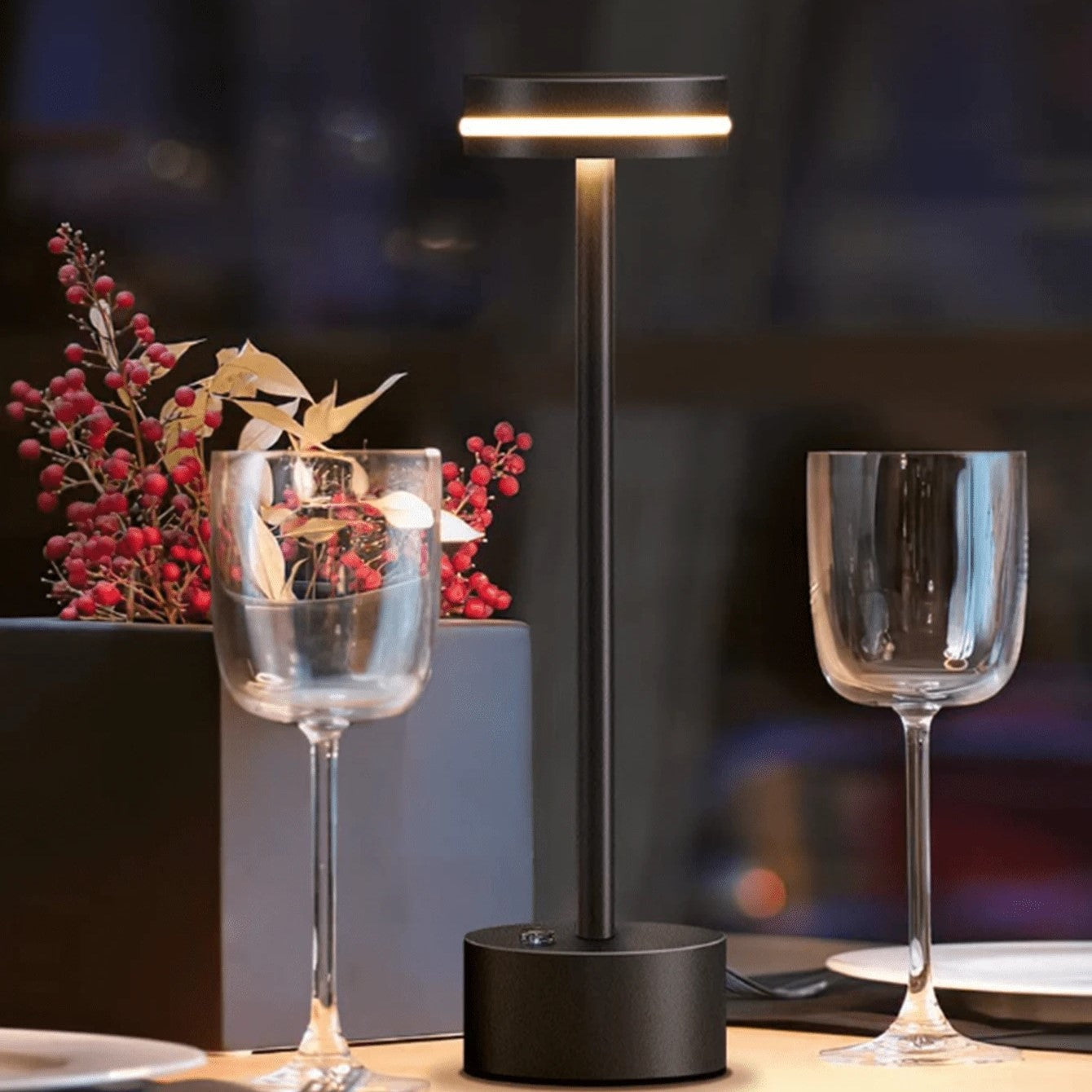 Maliben | Cordless Rechargeable Elegant Table Lamp - Transform Your Interior