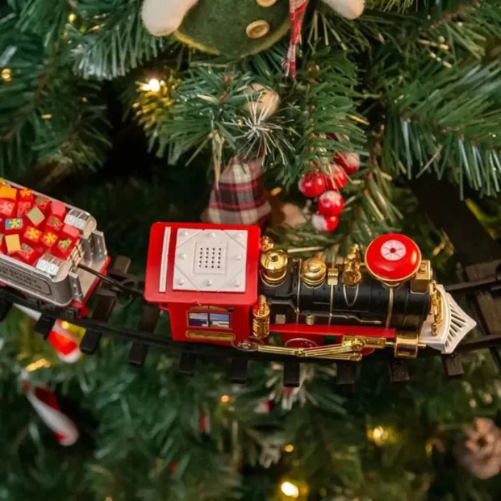 Maliben | Kerstexpress Tree Train – Riding Christmas Train With Light, Sound And Tree Holder