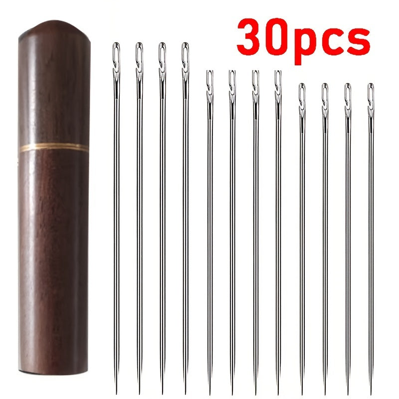 Maliben | Yopoll Self-Threading Hand Sewing Needles Kit (30pcs)