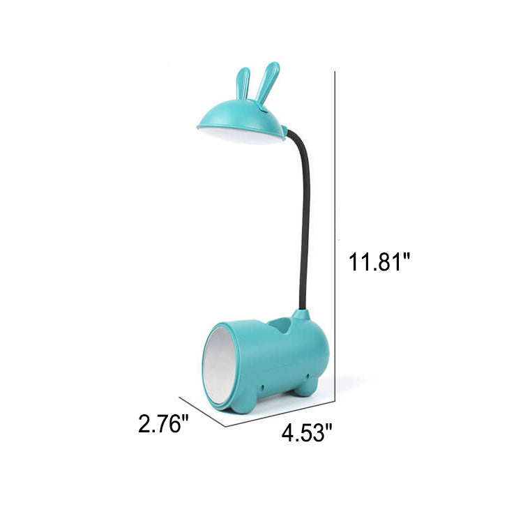 Maliben | Lumobun Table Lamp – Cute Led Desk Lamp With Pen Holder And Usb Connection