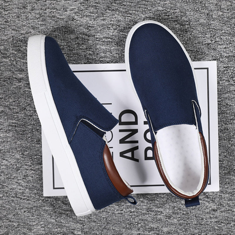 Slip-On Shoes Made Of Canvas For Men