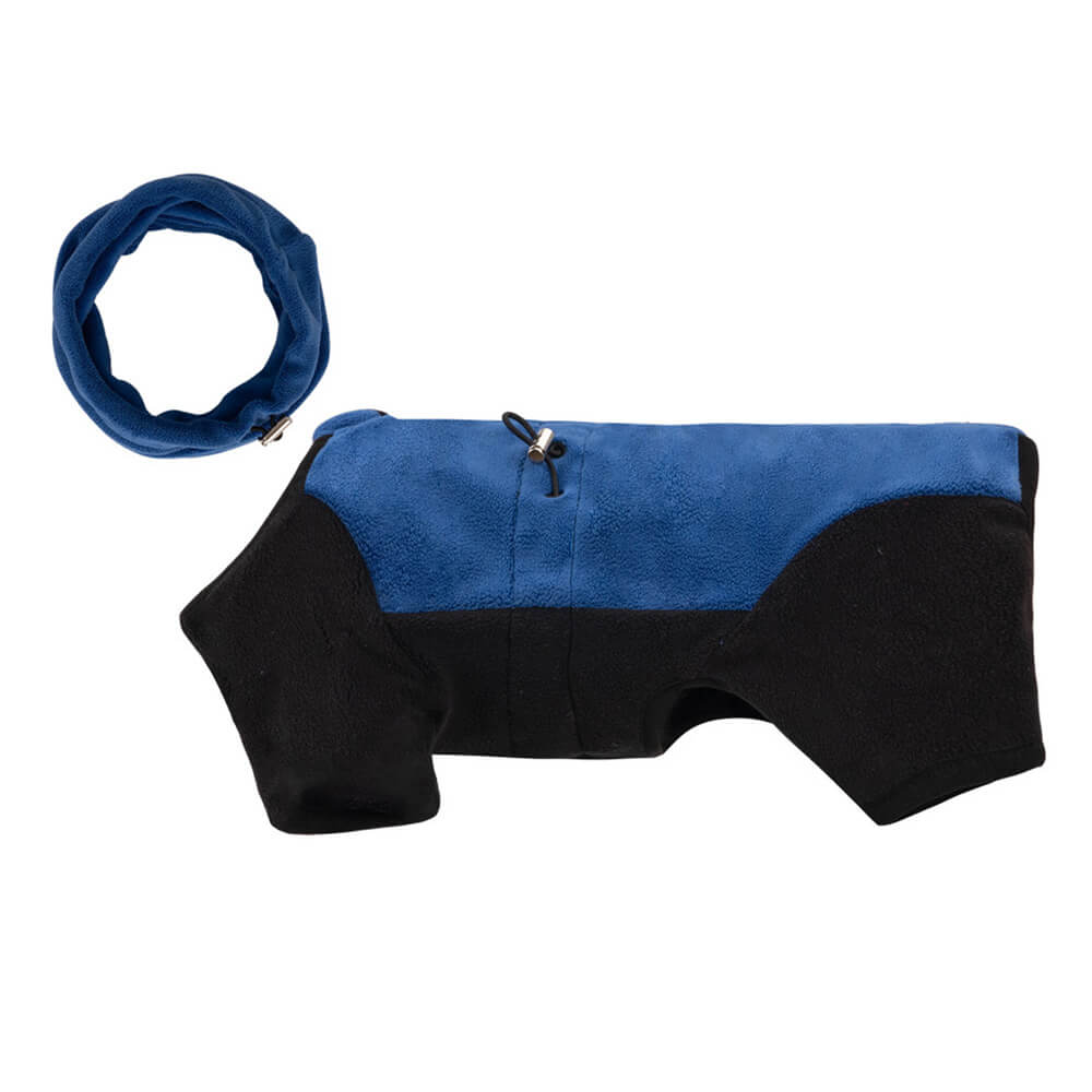 Maliben | Full Protection Polar Fleece Dog Overall with Removable Collar