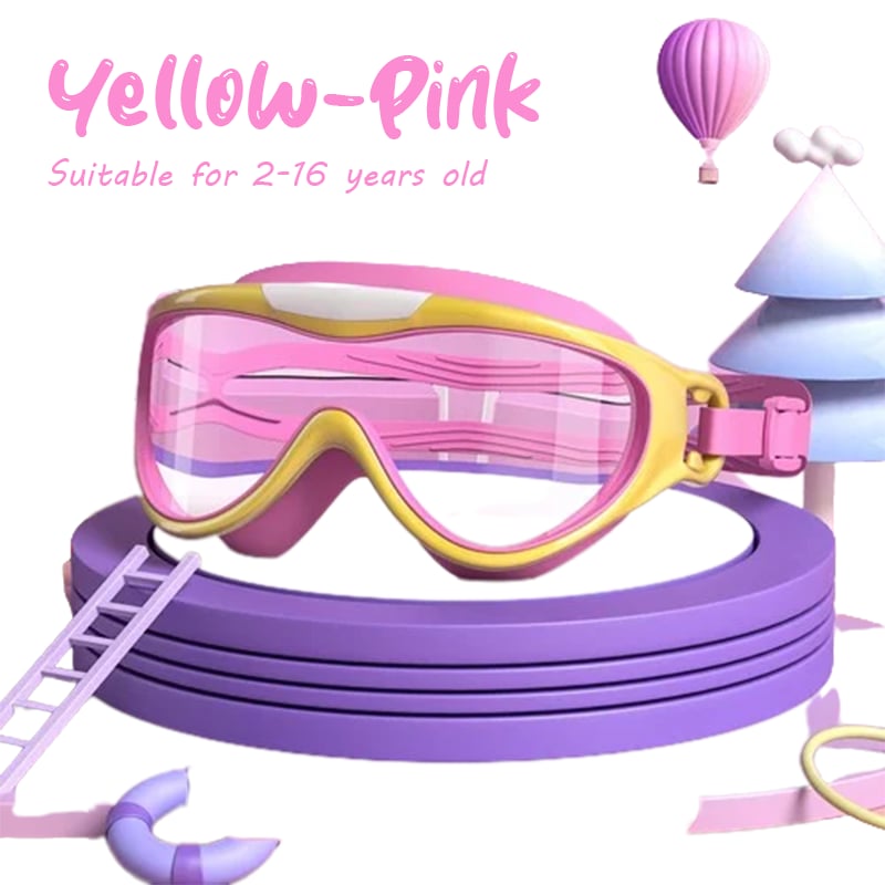 Maliben | Hd Children's Large Frame Waterproof And Anti-Fog Swimming Goggles