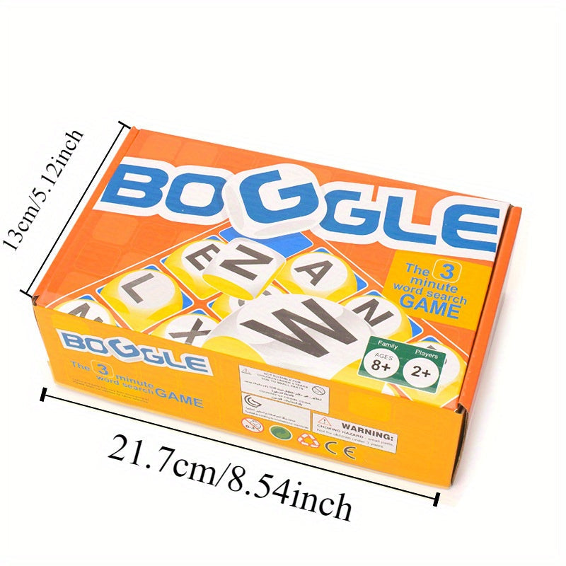 Maliben | Wordquest | Family Fun - Boggle Board Game For Family And Friends