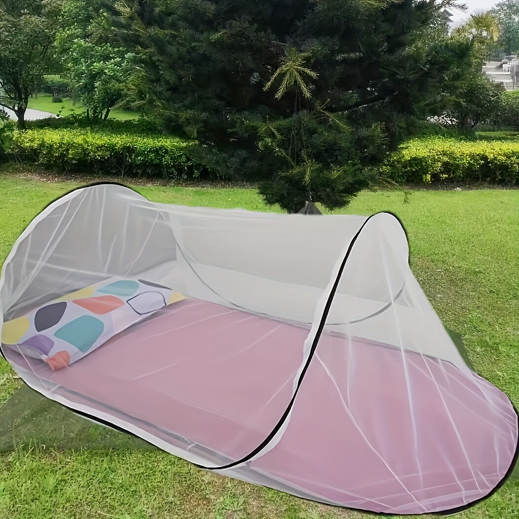 Maliben | Insectoguard Solo Mosquito Net | Ultralight & Foldable | With Zipper | 200×80×56 Cm | For 1 Person