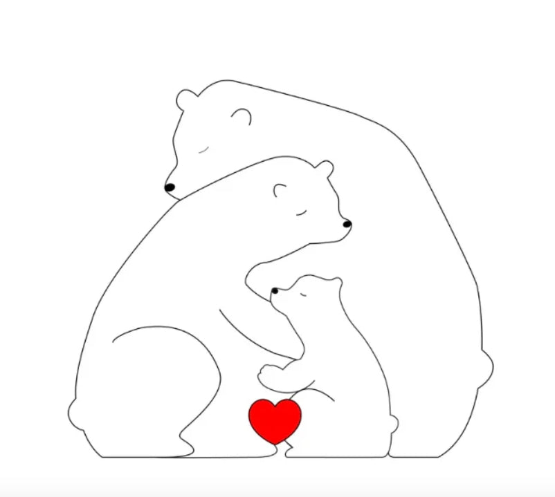 Maliben | Customizable Bear Family