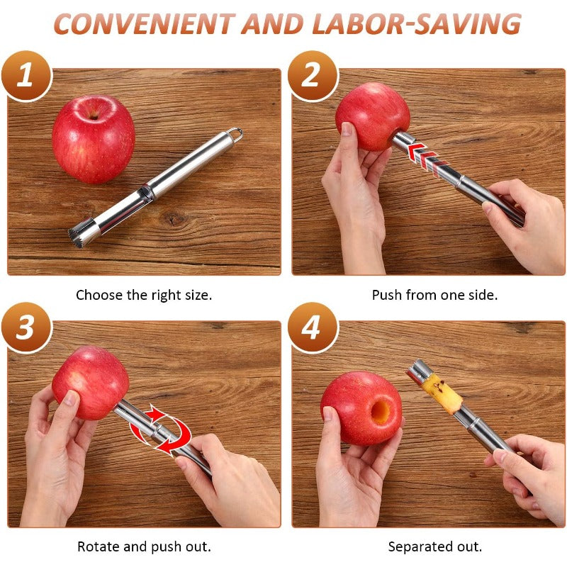 Maliben | Stainless Fruit Corer Set