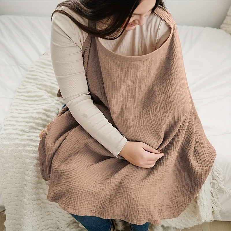 Maliben | ComFortvoed Nursing Blanket – Soft Cotton Blanket With Breathable Fabric for Mothers