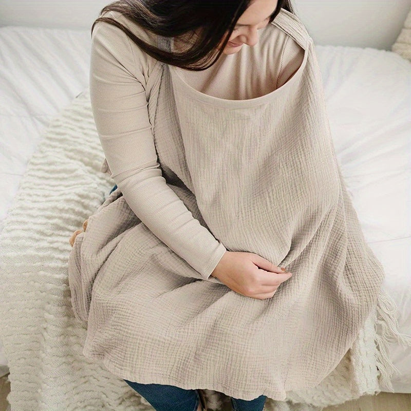 Maliben | ComFortvoed Nursing Blanket – Soft Cotton Blanket With Breathable Fabric for Mothers