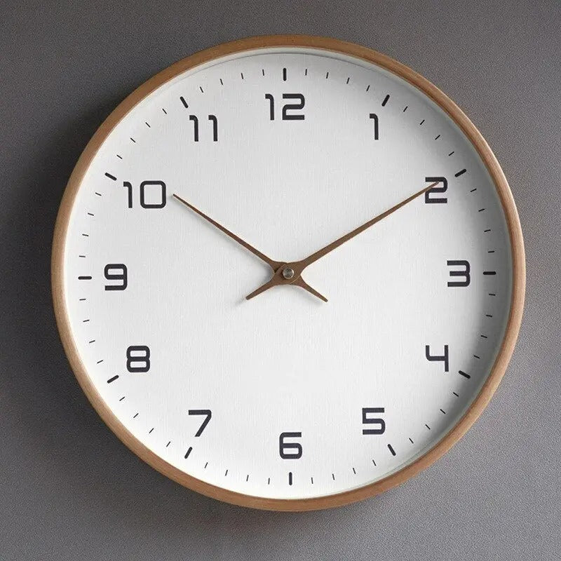 Maliben | Scandinavian Simplicity Wall Clock | Minimalistic Elegance for Every Room - DuraClock