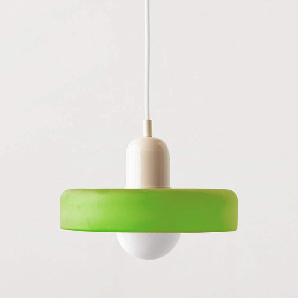 Maliben | Colored Glass Pendant Lamp - Baulume