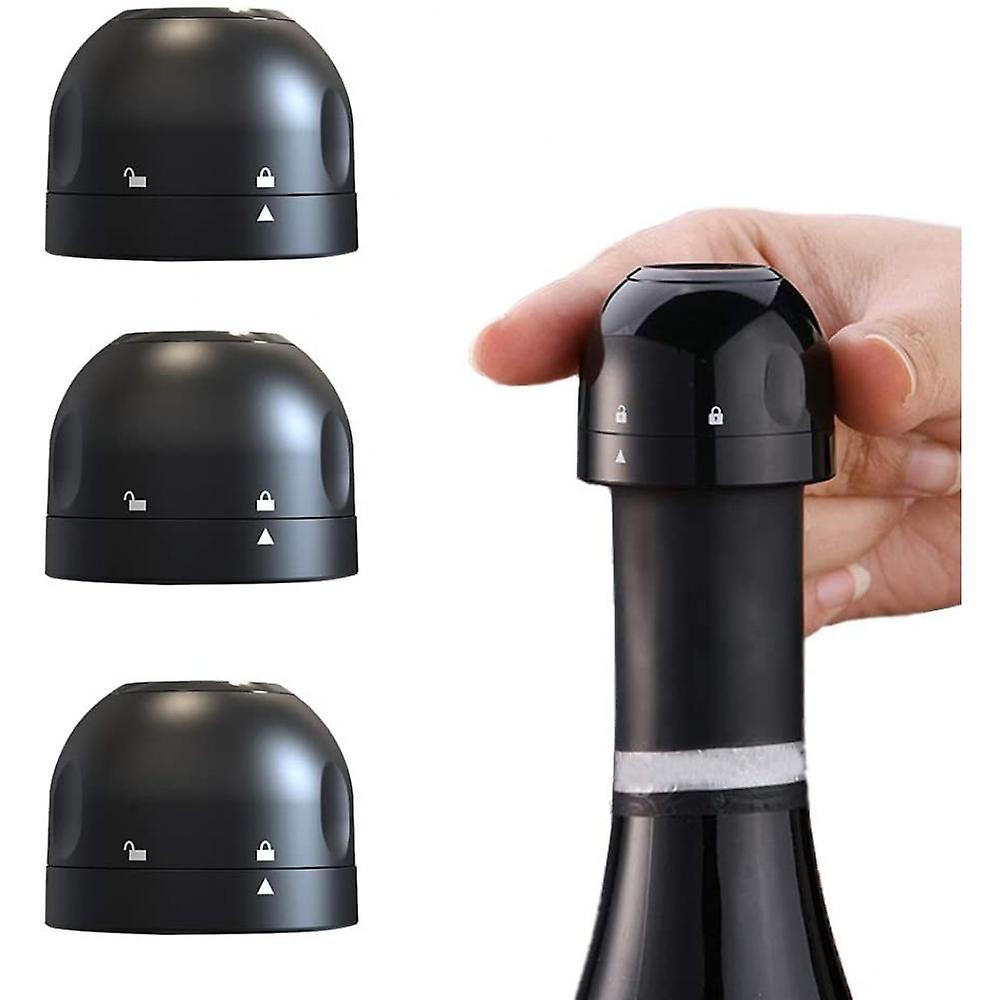 Maliben | Reusable leak-proof silicone sealing cap for champagne and wine bottles