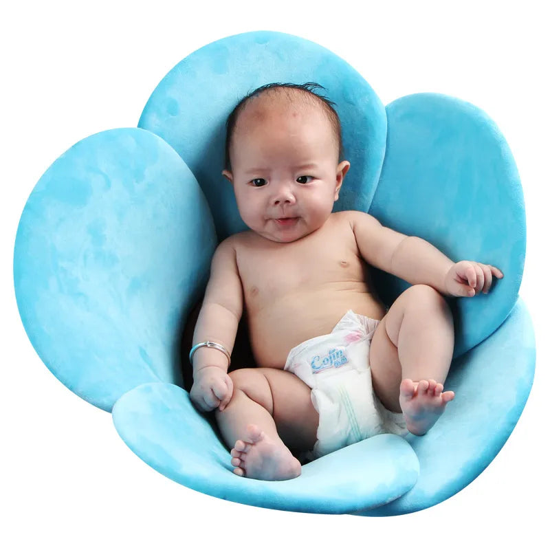 Maliben | Flower-Shaped Baby Bath Cushion For Sink & Basin