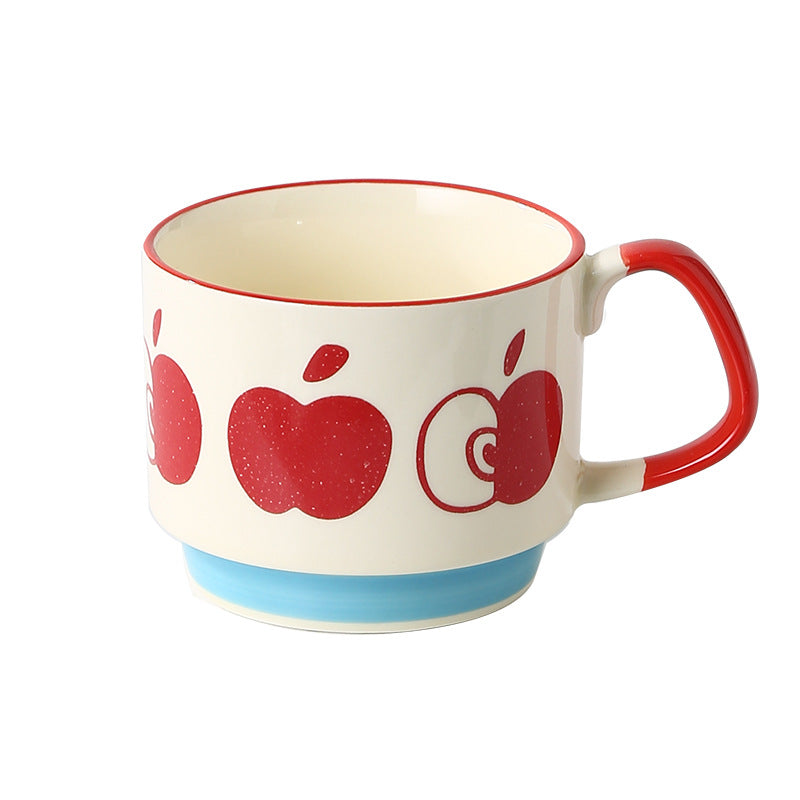 Ceramic Hanging Ear Printing Coffee Cup