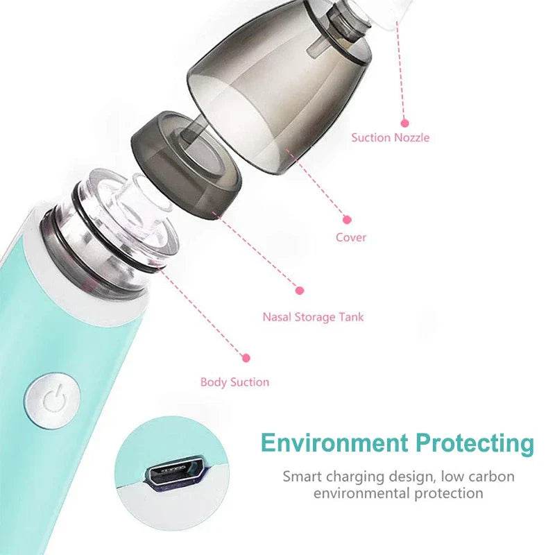Maliben | Electric Nasal Aspirator For Babies – Gentle Nasal Cleansing With Suction Power