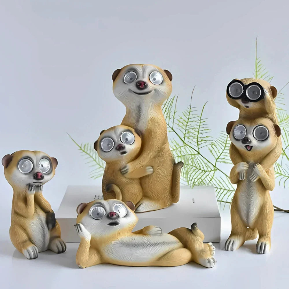 Maliben | Solarkats Meerkat Light Figures