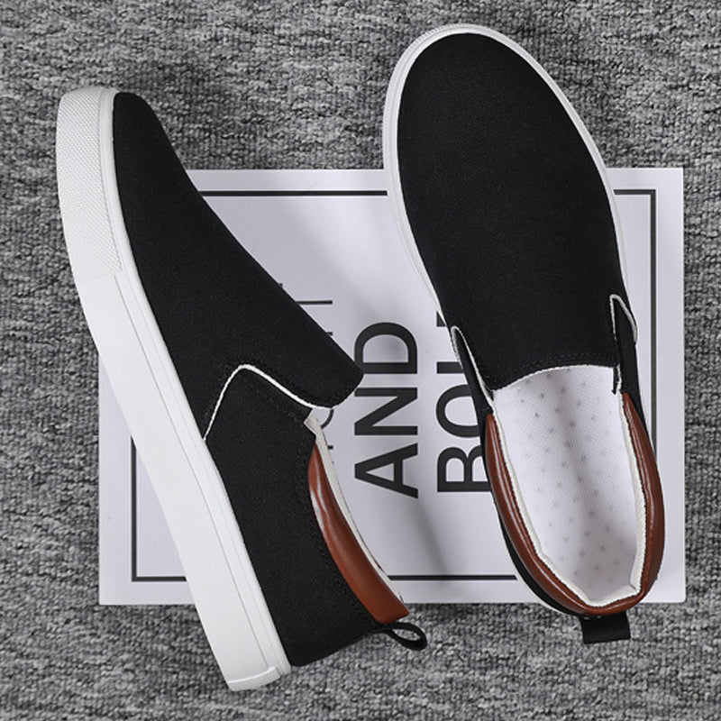 Slip-On Shoes Made Of Canvas For Men