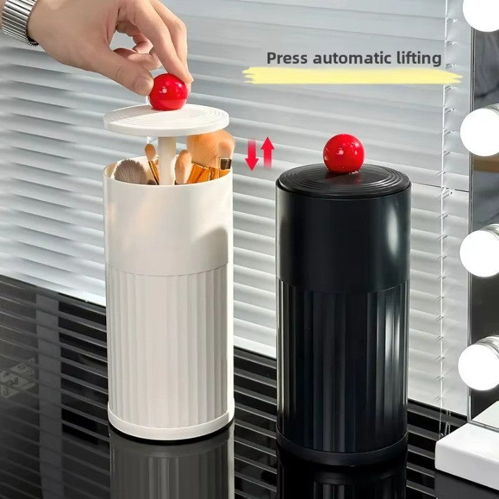 Maliben | Automatic Pop-Up Cylindrical Makeup Brush Organizer