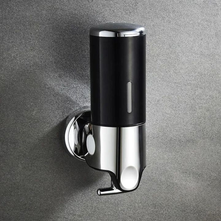 Maliben | Wall Mounted Soap Dispenser | Sudsstation Bathroom Organizer | Stainless Steel & Abs | 16.9 Fl Oz | Set Of 1–3