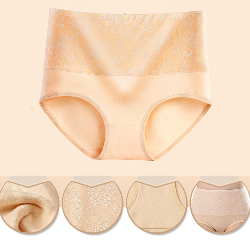 Maliben | Women's High Waist Cotton Underwear