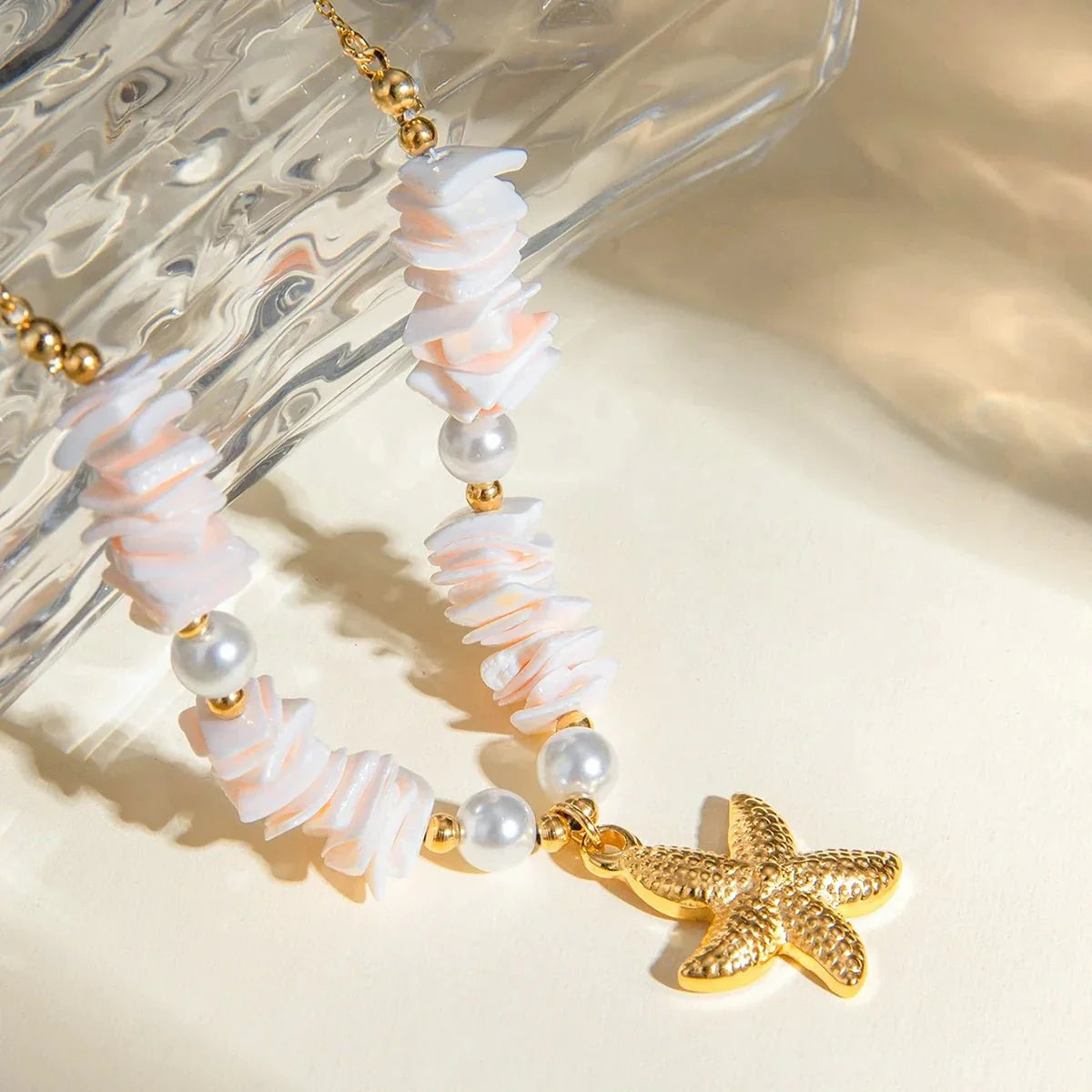 Maliben | 18k Boho Oceanic Sea Shell Necklaces