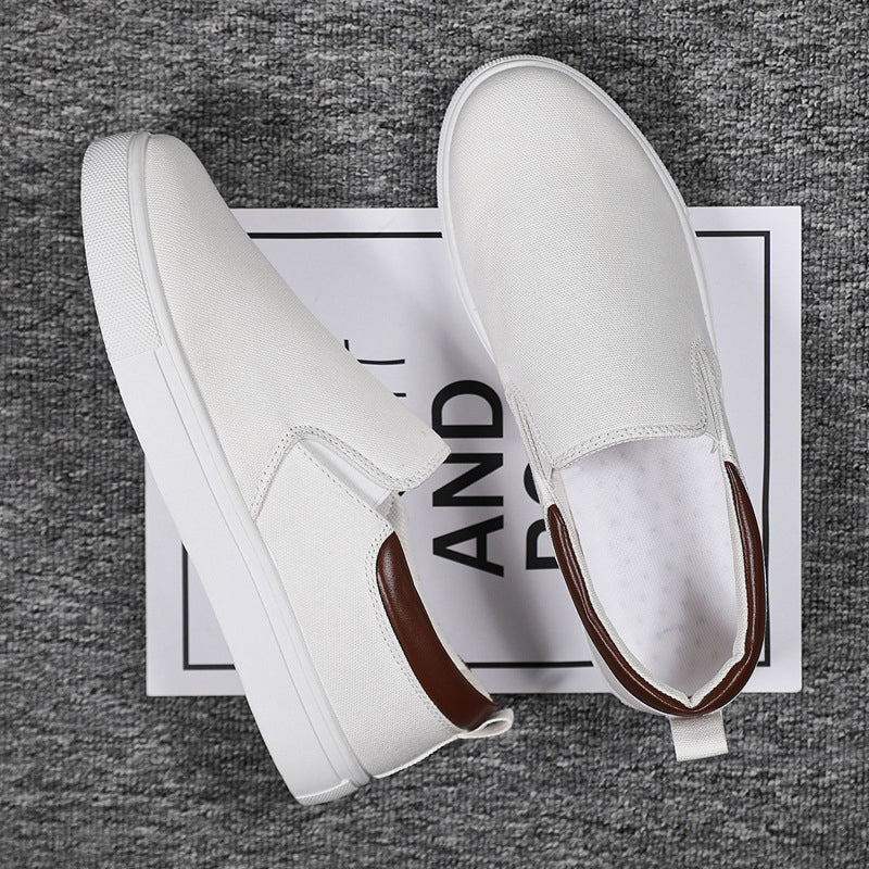 Slip-On Shoes Made Of Canvas For Men