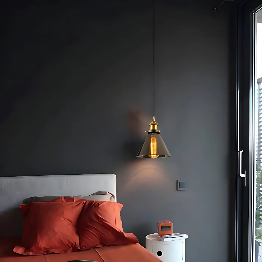 Maliben | Vintage Pendant Lamp Glass | Stylish Dining Table Lamp