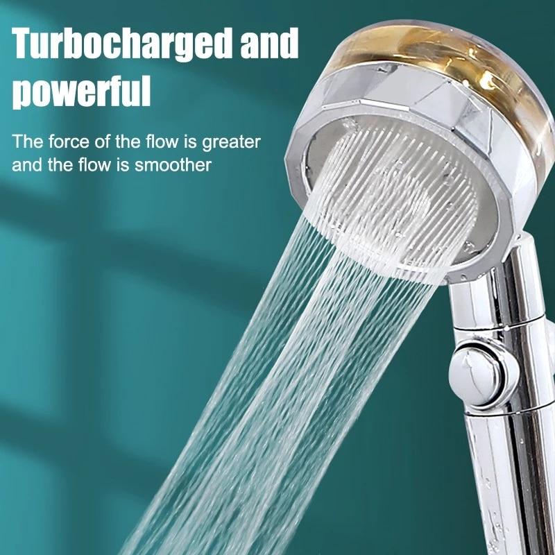 Maliben | Water-Saving 360° Rotating High-Pressure Shower