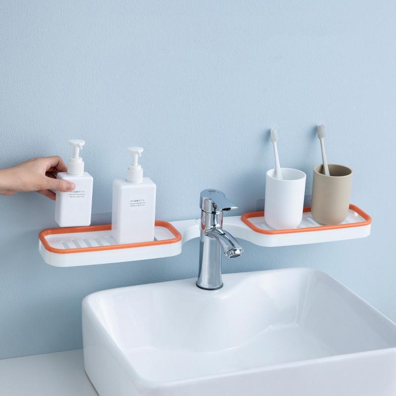 Maliben | Punch-Free Corner Shelf For Bathroom