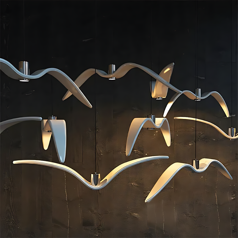 Maliben | Wing-Shaped Modern Led Pendant Lamp