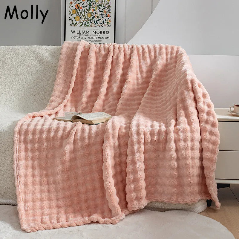Maliben | Extra Soft Flannel Blanket - Plushbubble