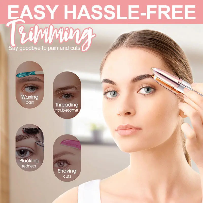 Maliben | Pain-Free Electric Eyebrow Trimmer For Precise Hair Removal