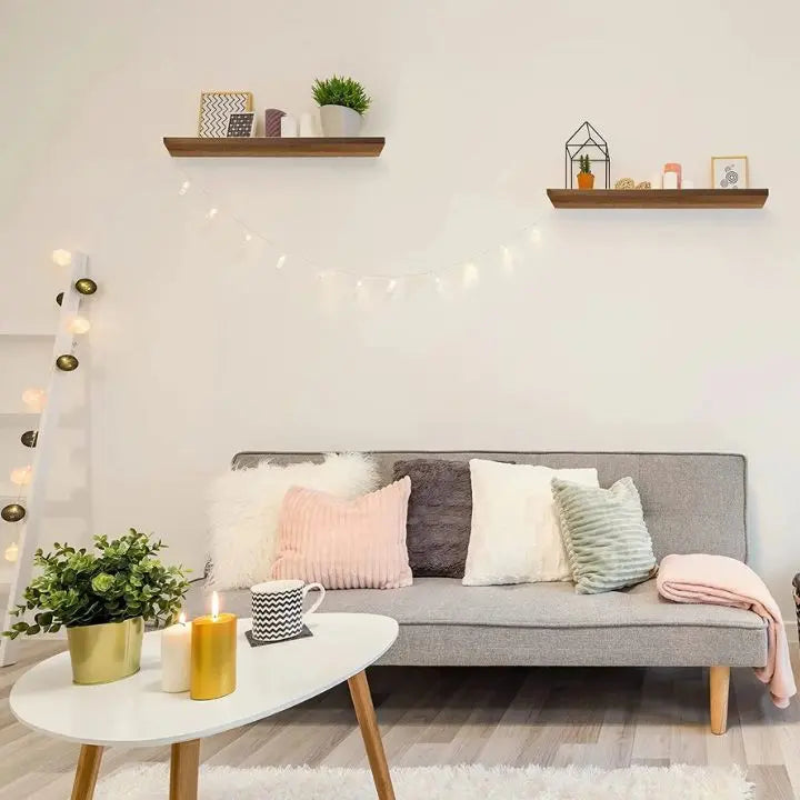 Maliben | Handmade Solid Wood Wall Shelves – Stylish & Space-Saving