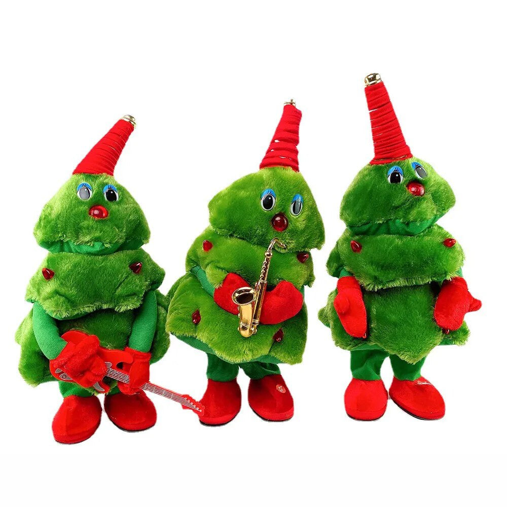 Maliben | Funny Christmas Decor - Dancing Music Tree