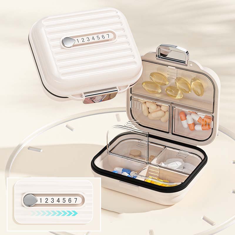 Maliben Small portable pillbox
