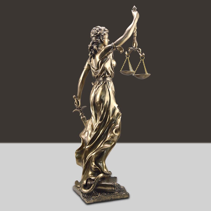 Maliben | Decorative Statue Of The Goddess Of Justice