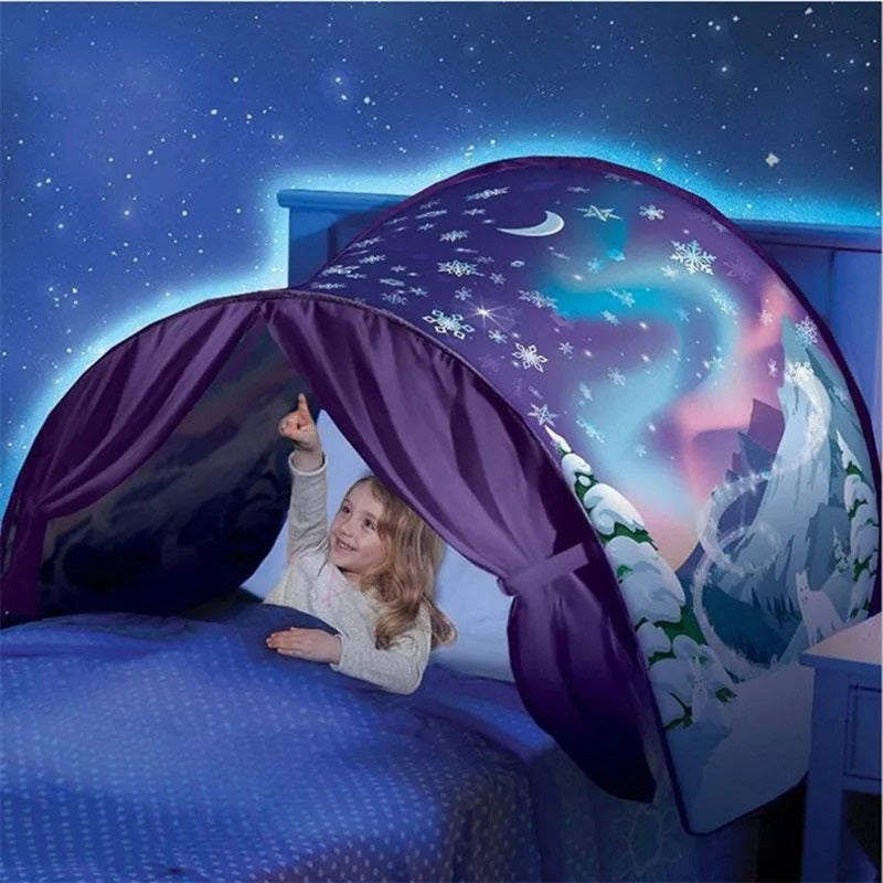 Maliben | Wondertent Sleep Tent For Children – Magical Bed Tent With Themes