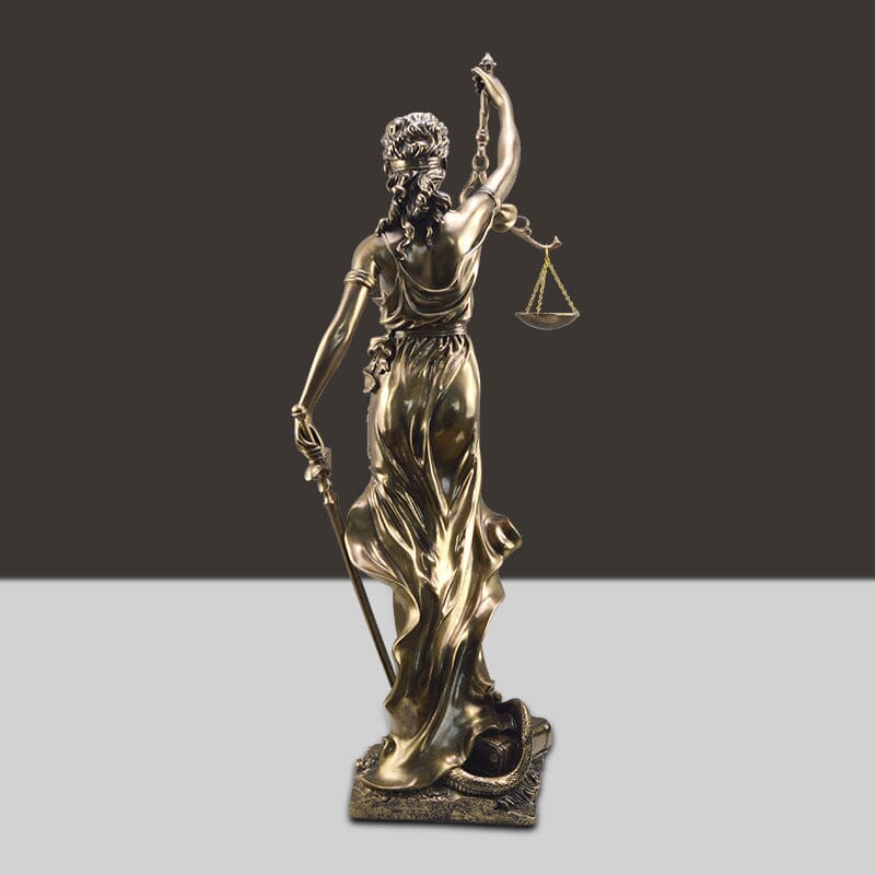 Maliben | Decorative Statue Of The Goddess Of Justice
