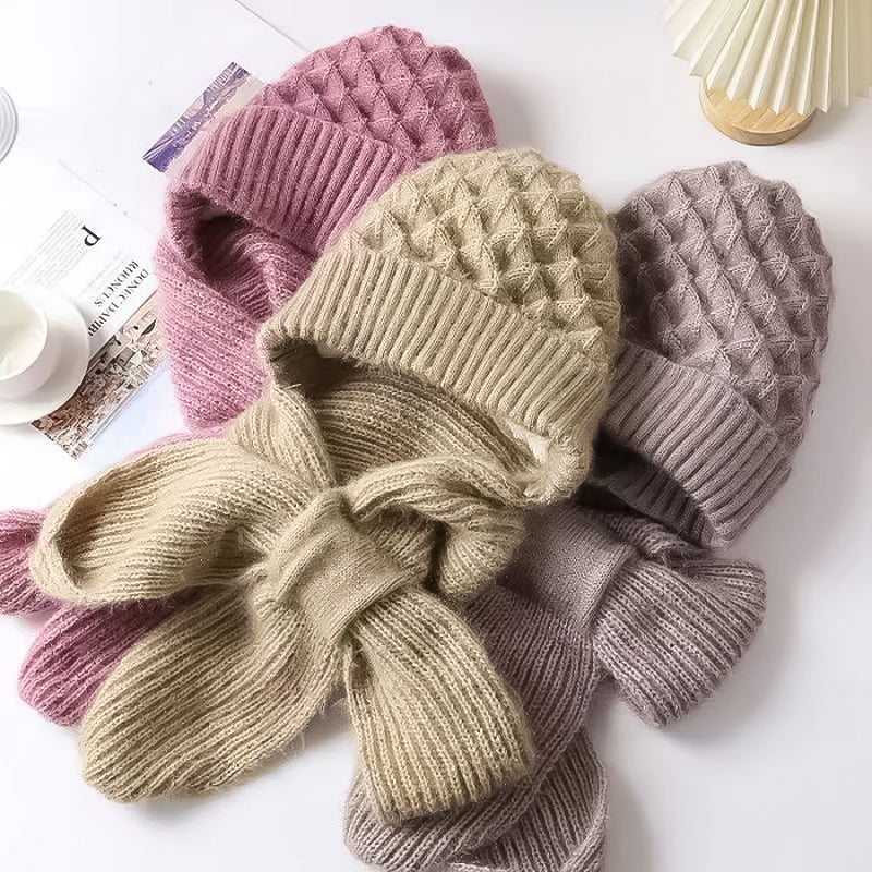 Maliben | Integrated Hearing Protection Windproof Hat Scarf