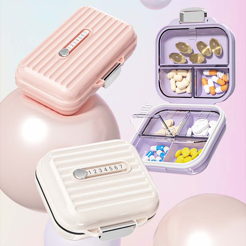 Maliben Small portable pillbox