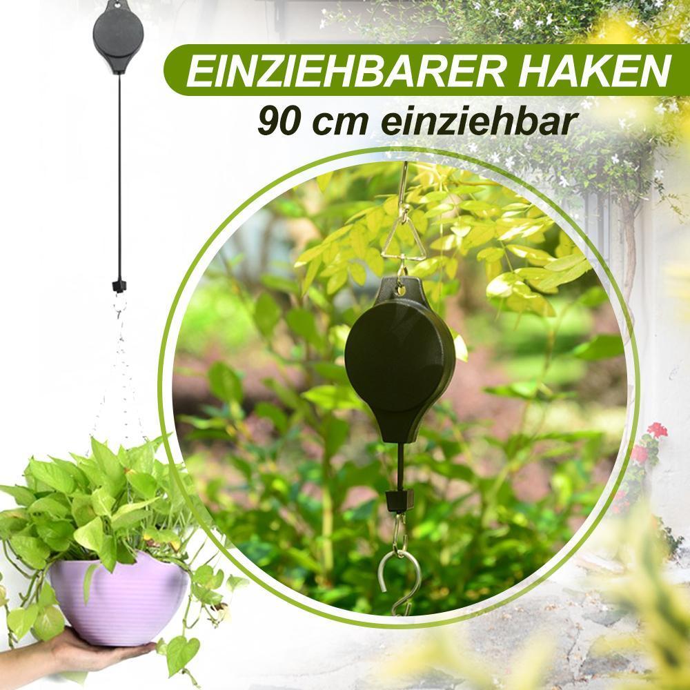 Maliben | Retractable Hook, Plant Pulley For Garden Pots And Bird Feeders