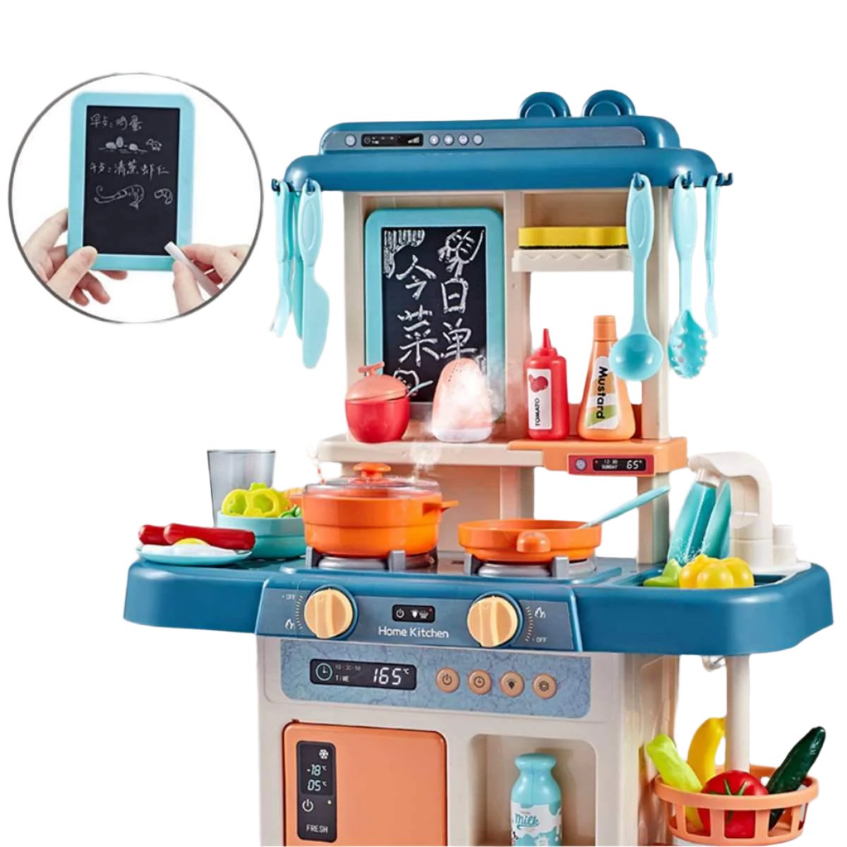 Maliben | Toy Water Tap | Flowing Fun - Realistic Kitchen Game With Real Water For Children