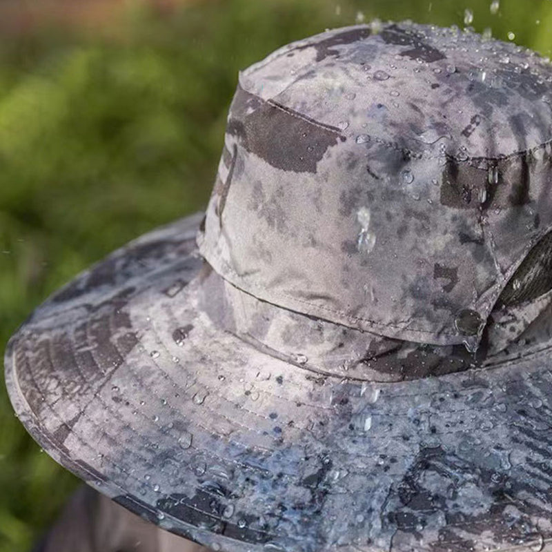 Maliben | Solar And Usb Charging Fan Outdoor Fishing Hat
